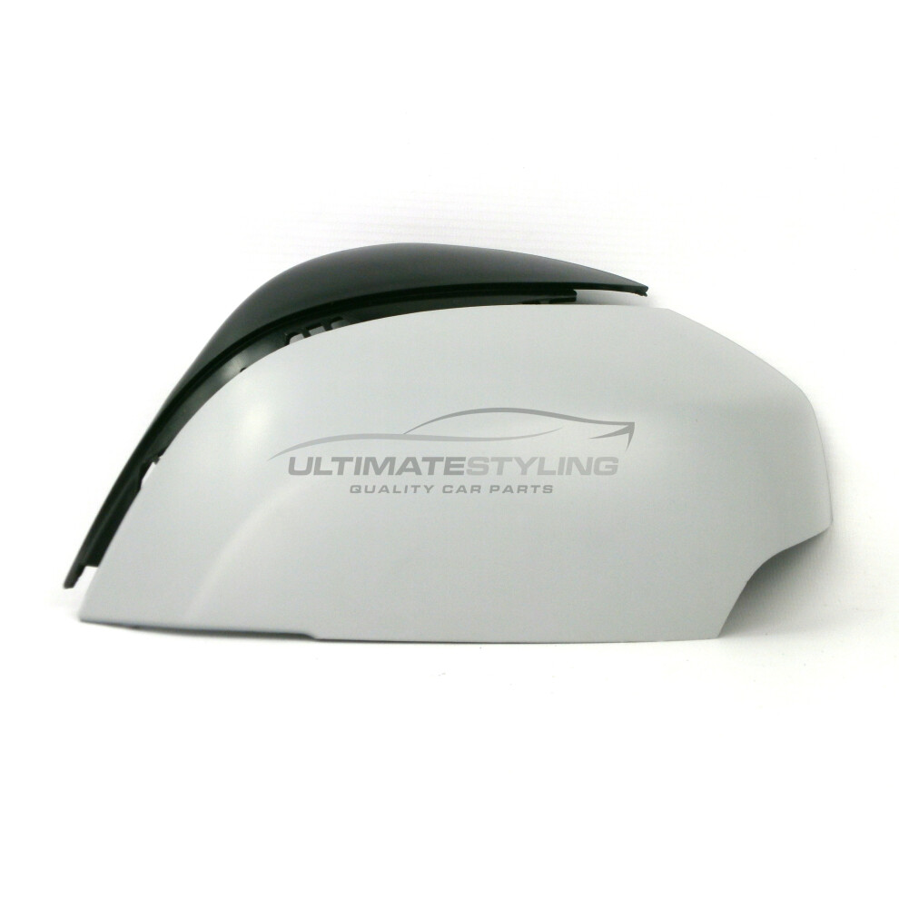 Renault Grand Scenic Mk3 Mpv 6/2009-2/2017 Wing Mirror Cover Cap Primed Passenger Side (Lh) 5054808088901