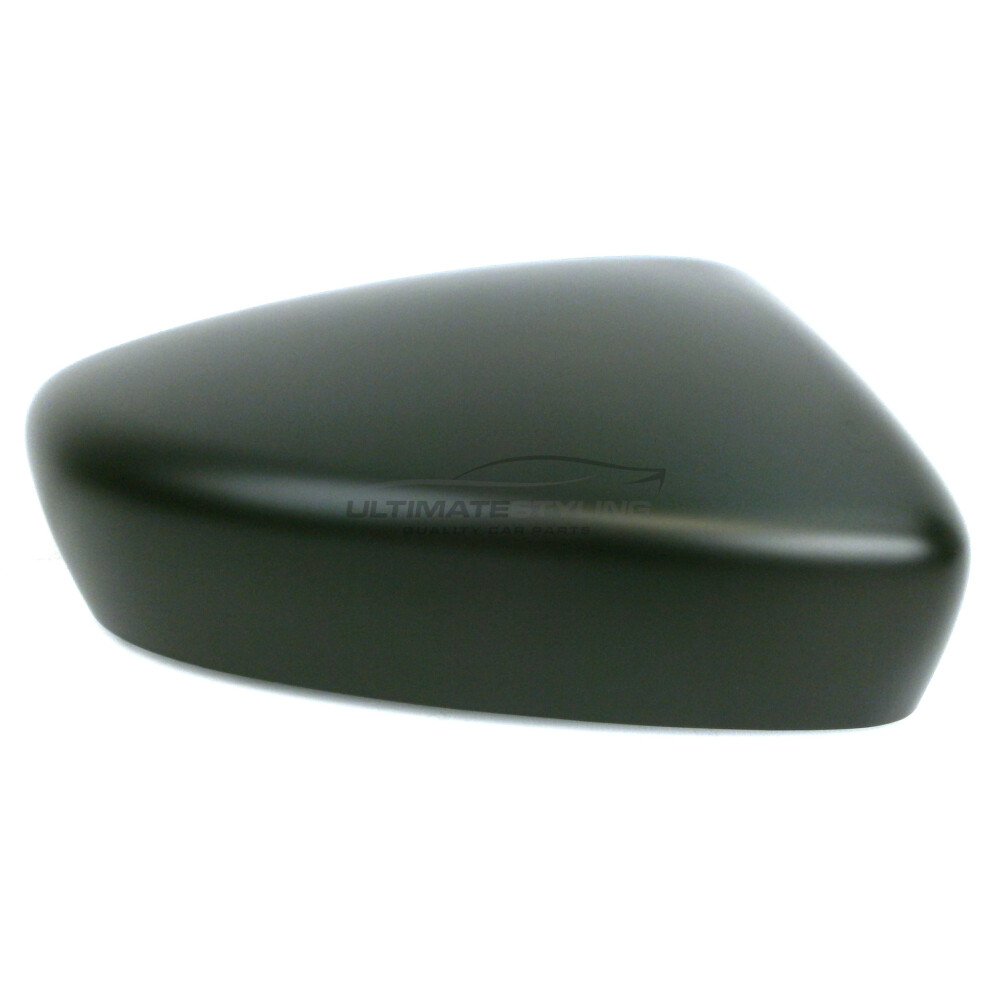 Mazda 3 Mk3 Hatchback 10/2013-> Wing Mirror Cover Cap Paintable Drivers Side (Rh) Black 5054808083210