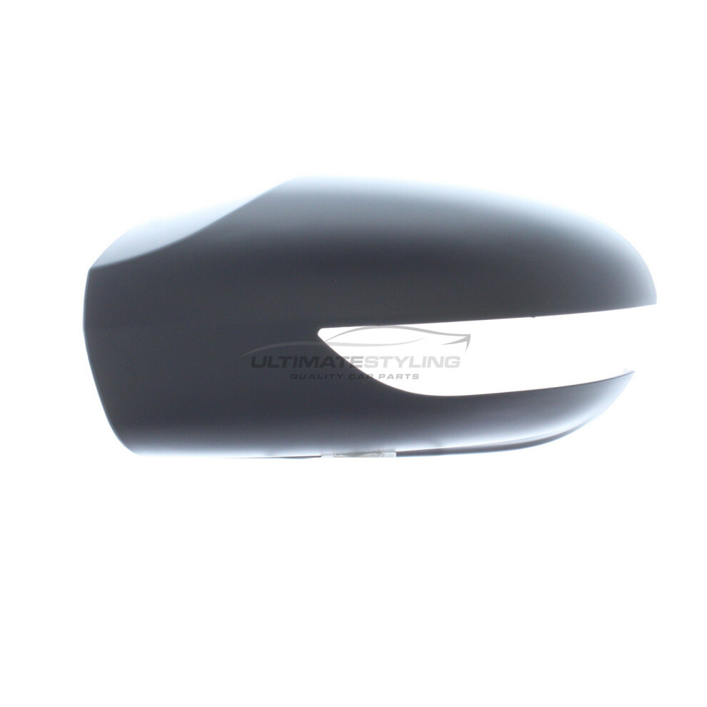 Mercedes Benz A Class W169 Hatchback 2/2005-9/2008 Wing Mirror Cover Cap Paintable Passenger Side (Lh) Black 5054808083371