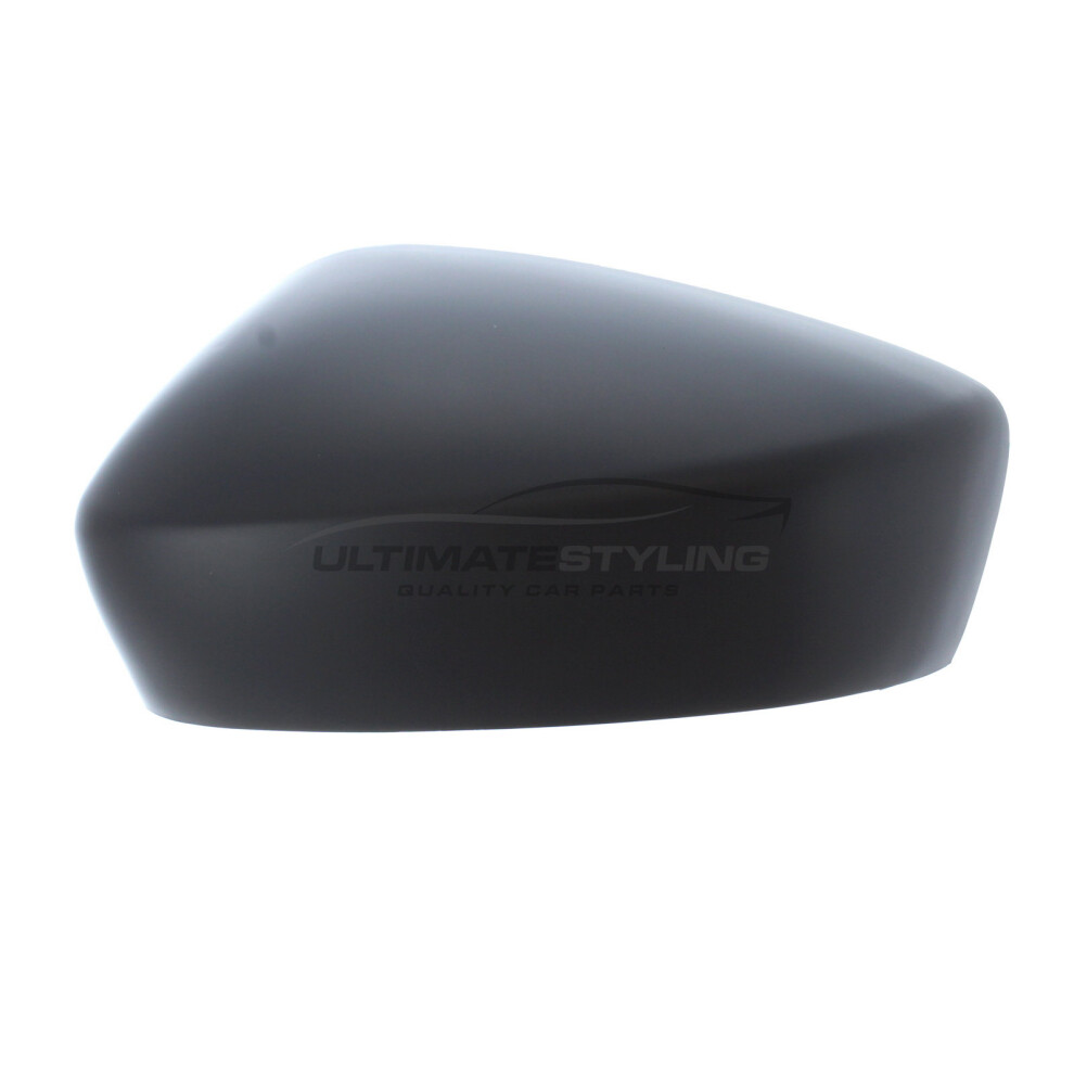 Mazda 3 Bm Saloon 10/2013-4/2017 Wing Mirror Cover Cap Paintable Passenger Side (Lh) Black 5057795247825