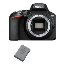 NIKON D3500 Gehäuse Schwarz + EN-EL14A Akku