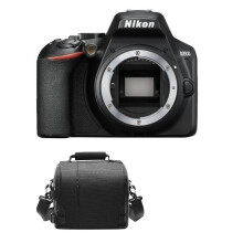 NIKON D3500 Gehäuse in Schwarz + Kameratasche