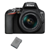 NIKON D3500 KIT AF-P 18-55mm F3.5-5.6G VR + Batterie EN-EL14A
