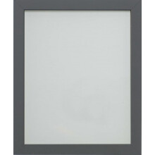 (Grey, 18x14 inch, fitted with glass) Frame Company Allington Range Grey Photo Frame