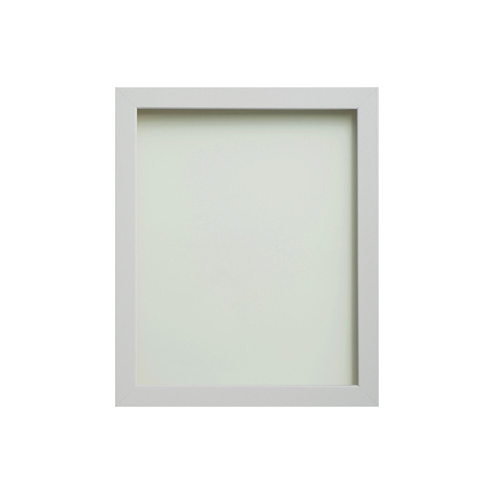 (White, A2 (23.4x16.5 inch) fitted with perspex) Frame Company Allington Range Grey Photo Frame