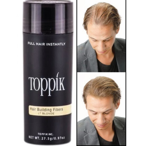 TOPPIK Toppik, Φυτικές Ίνες για τα Μαλλιά, Λιγότερο Καφέ, 0.42 oz (12 g) 2