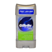 Gillette, Clear + Dri-Tech, Antitranspirant & Deodorant, Power Rush, 3,8 oz (107 g)