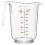 URBN-CHEF 3 Sizes Measuring Jug Clear Plastic Baking Kitchen Set Flour Sugar 5