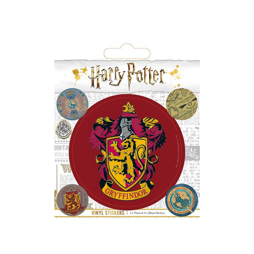 Harry Potter (Gryffindor) Vinyl Stickers