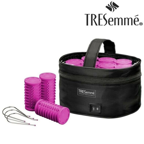 TRESemmé TRESemme 3039U Κεραμικά μεγάλα ελαφριά θερμαινόμενα ρολά μαλλιών όγκου 10 Pack 1