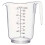 URBN-CHEF 3 Sizes Measuring Jug Clear Plastic Baking Kitchen Set Flour Sugar 4
