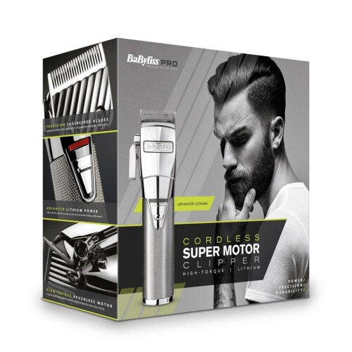 BaByliss BaByliss PRO BAB8700U Επαναφορτιζόμενη κουρευτική μηχανή με σούπερ μοτέρ μπαταρίας 2