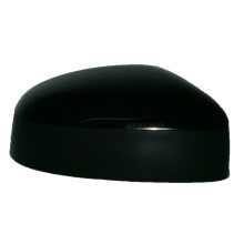 Ford Focus Mk2 Hatchback 3/2008-6/2011 Wing Mirror Cover Cap Black Textured Drivers Side (RH)