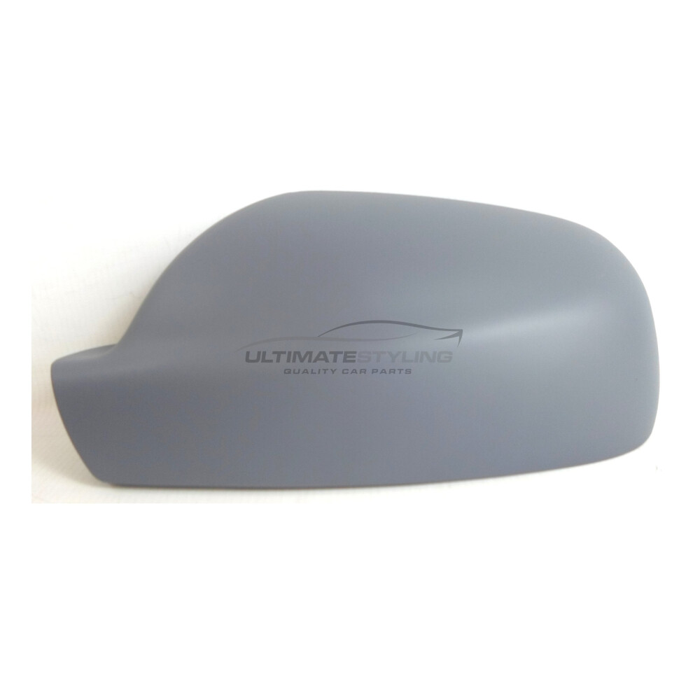 Peugeot 407 Coupe 2004-2011 Wing Mirror Cover Cap Primed Passenger Side (Lh) 5054808086792