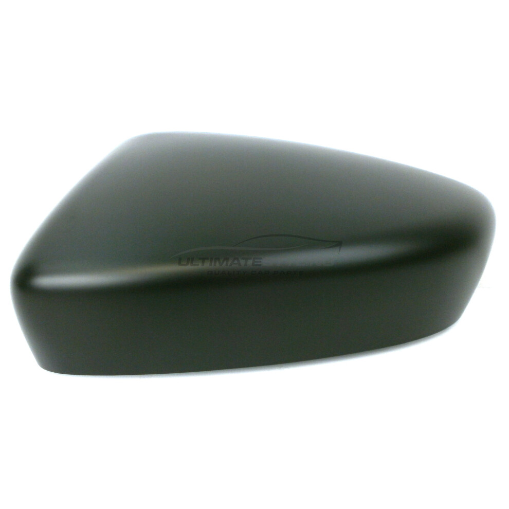 Mazda 6 Mk3 Saloon 11/2012-> Wing Mirror Cover Cap Paintable Passenger Side (Lh) Black 5054808083289