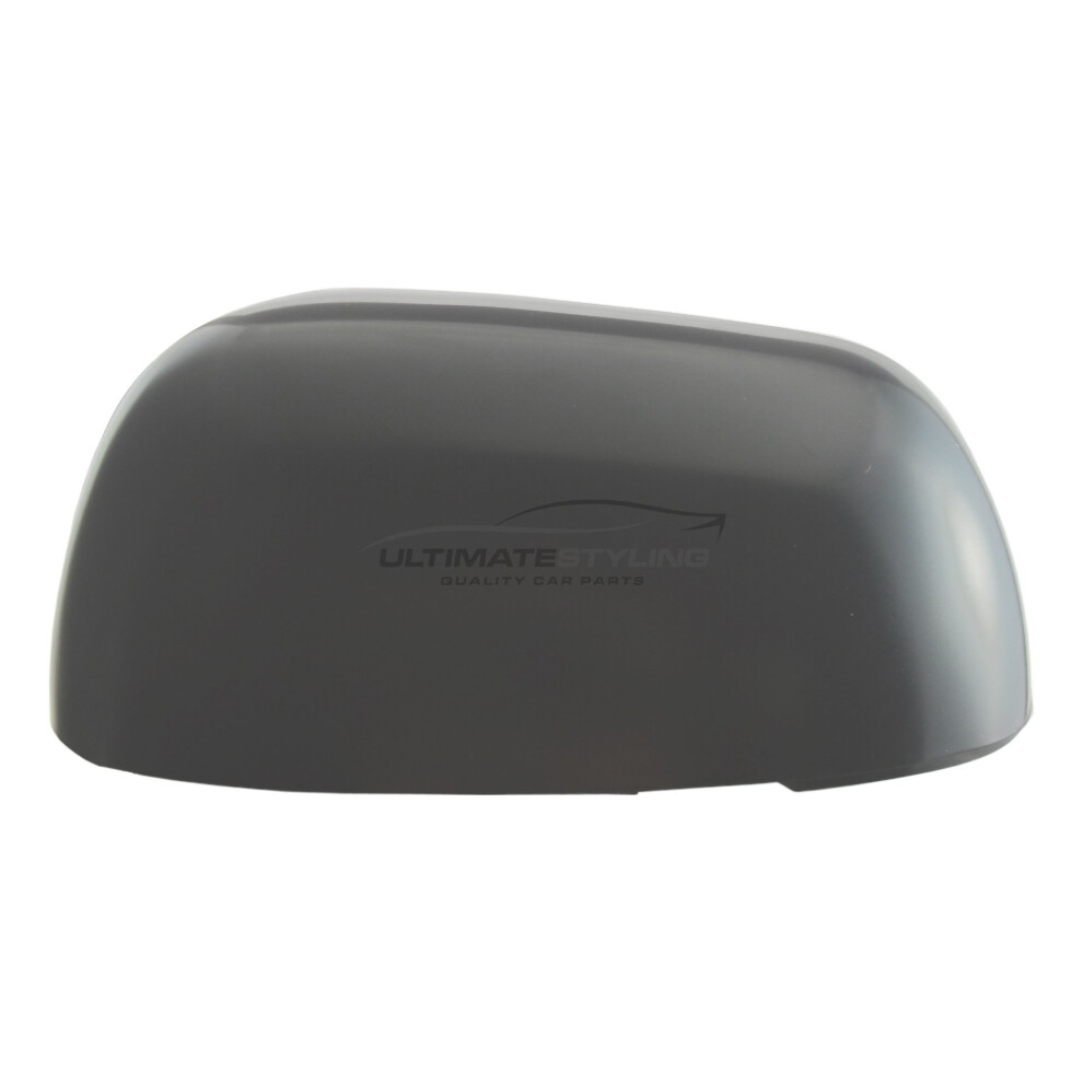 Kia Picanto Mk2 Hatchback 5/2011-> Wing Mirror Cover Cap Paintable Passenger Side (Lh) Black 5054808082633