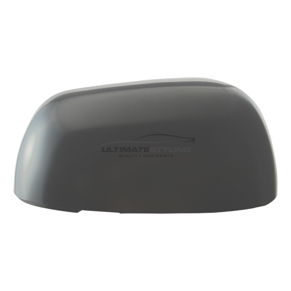 Kia Picanto Mk2 Hatchback 5/2011-> Wing Mirror Cover Cap Paintable Drivers Side (Rh) Black 5054808082619