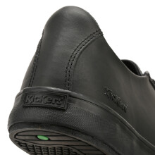 (UK 11) Kickers Black Leather Tovni Lacer Trainers