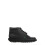 KicKers (UK 3) Kickers Kick Hi Core Youth Black Leather Ankle Boots 5