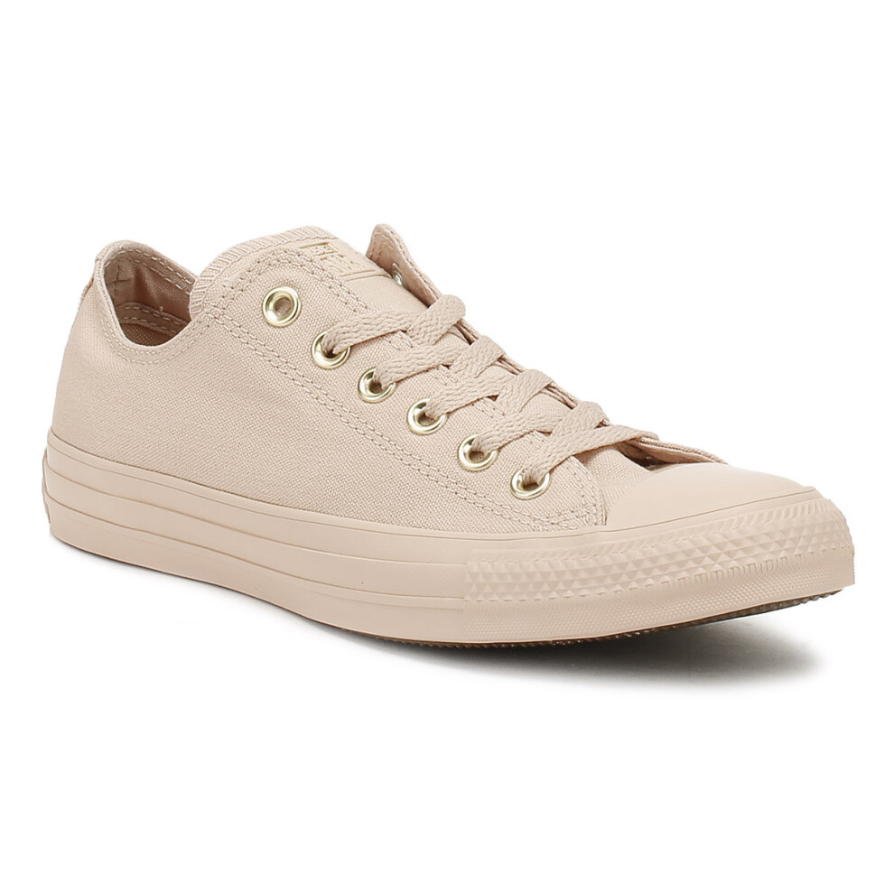 (UK 3) Converse Chuck Taylor All Star Womens Particle Beige Ox Trainers