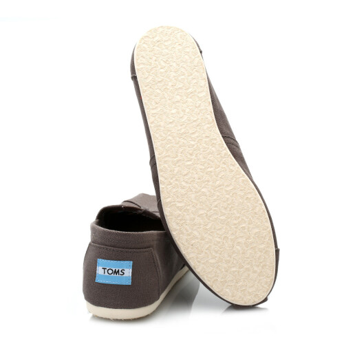 Toms (UK 3) TOMS Womens Ash Canvas Classic Espadrilles 2