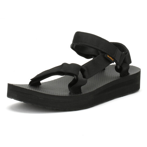 Teva Teva Midform Universal Sandalen mit Klettverschluss - Schwarz 1