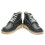 KicKers (UK 6.5) Kickers Mens Kick Hi Core Navy/Natural Leather Boots 4