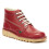 KicKers (UK 10) Kickers Kick Hi Mens Red Leather Boots 2