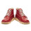 KicKers (UK 10) Kickers Kick Hi Mens Red Leather Boots 3