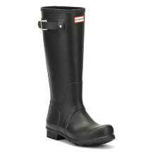(UK 8) Hunter Original Mens Black Tall Wellington Boots
