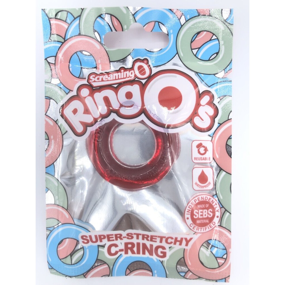 Screaming O RingO's Penis Cock Ring - Red