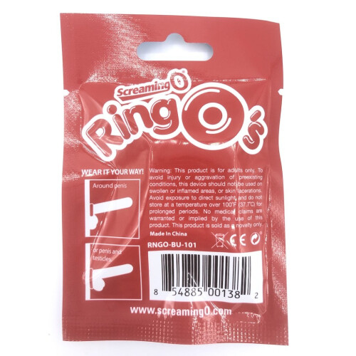 Screaming O RingO's Penis Cock Ring - Red 2