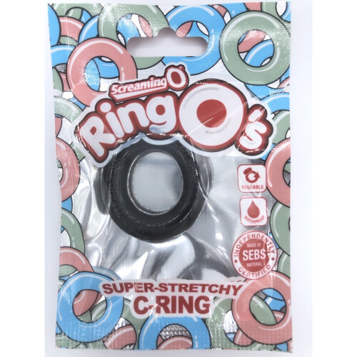 Screaming O RingO's Penis Cock Ring Black Super Stretchy