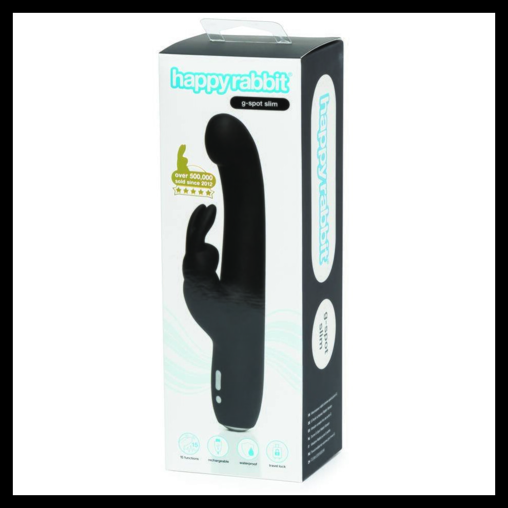 Happy Rabbit G Spot Slimline Realistic Rabbit Vibrator Sex Toy