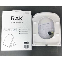 NEW Rak Series 600 Soft Close Toilet Seat- Fittings Bolts All Included