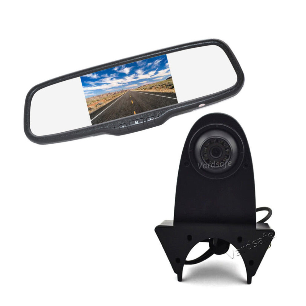 Vardsafe Reverse Backup Camera & Rear View Mirror Monitor For Mercedes Sprinter / Volkswagen Crafter 8414763633733