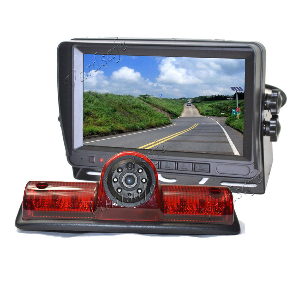 Vardsafe Brake Rear View Backup Camera 7" Monitor Kit For Nissan Nv 1500 2500 3500 Light 8414763633764
