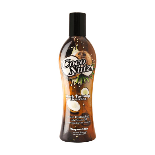Supre COCO NUTZ Bronceador Oscuro - 8 oz.