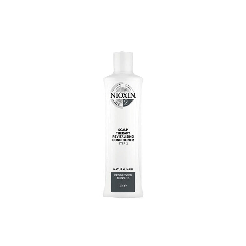 Nioxin System 2 Scalp Therapy Revitalizing Conditioner for Natural Hair with Progressed Thinning 300ml