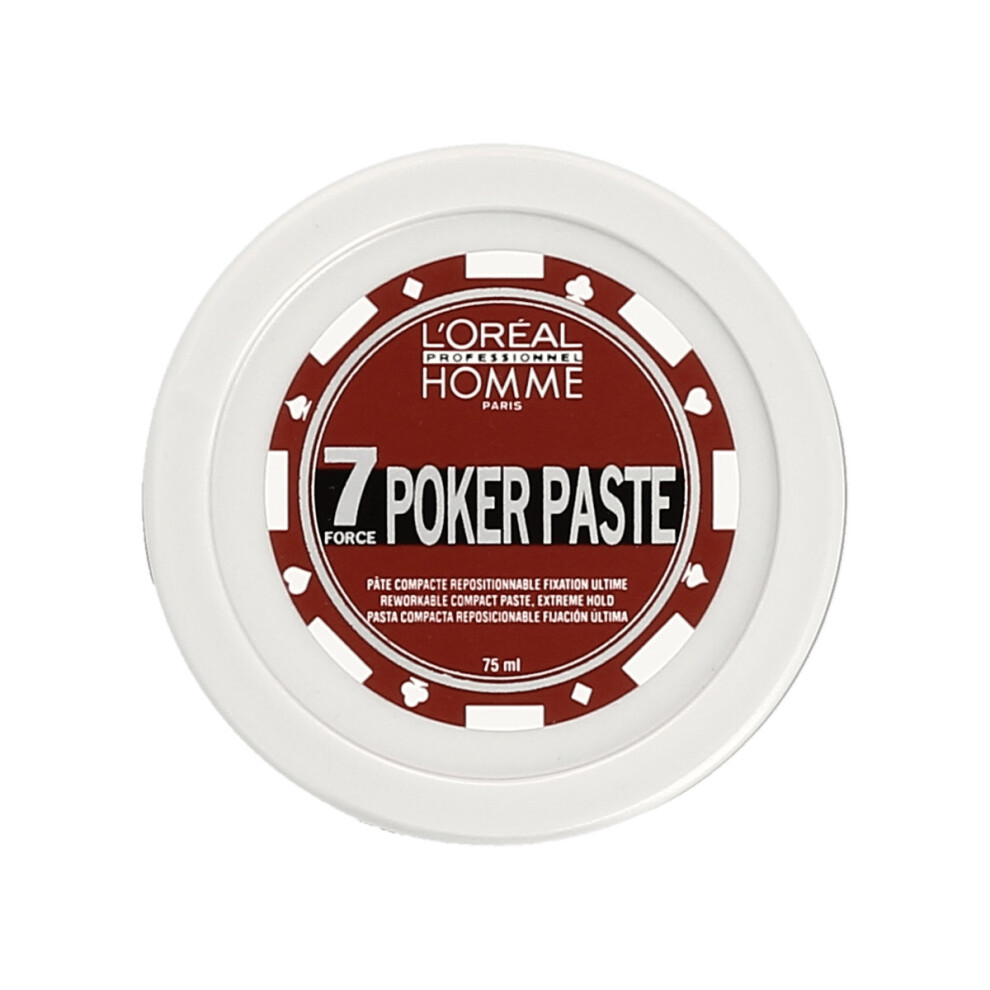 LÂOrÃ©al Professionnel Homme 7 Force Poker Paste 75ml