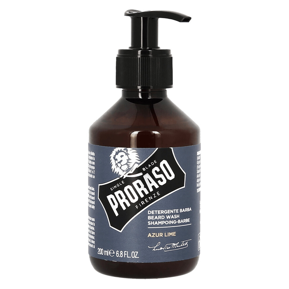 Proraso Beard Wash Azure Lime 200ml