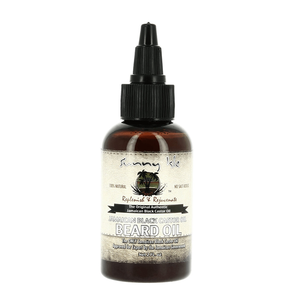 Sunny Isle Black Jamaican Castor Oil Beard Oil 59Ml / 2 Oz