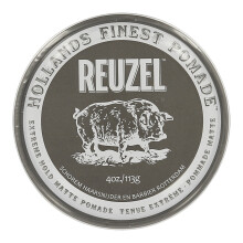 Matte Pomade mit extrem starkem Halt von Reuzel für Unisex - 4 oz Pomade