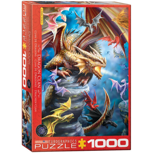 EG60005475 - Eurographics Puzzle 1000 Pc - Dragon Clan
