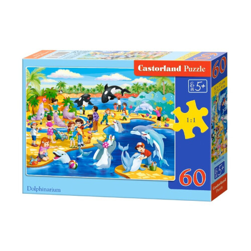 Puslespil 60 Delfinarium CASTOR