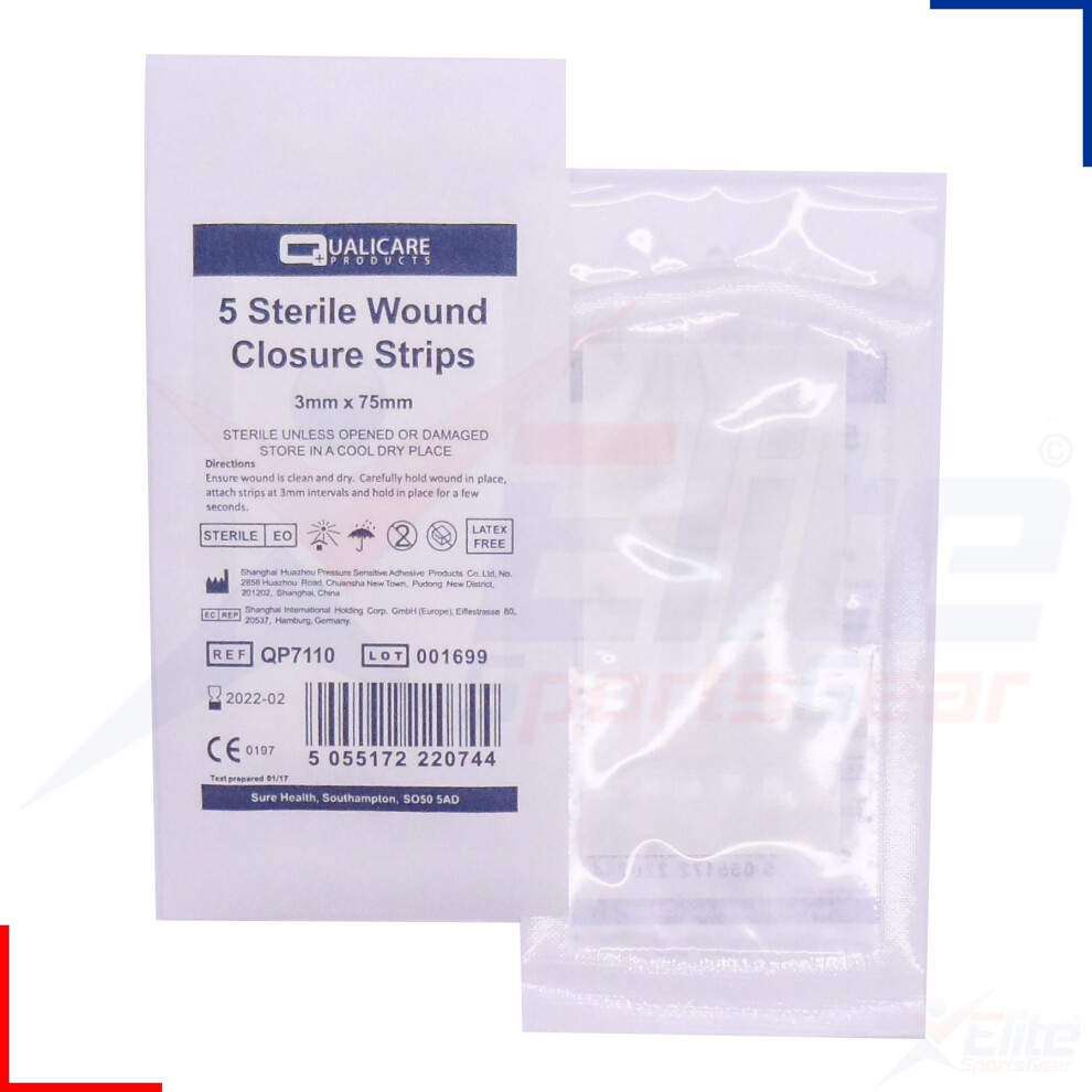 Qualicare (3Mm X 75Mm) Wound Closure Strips