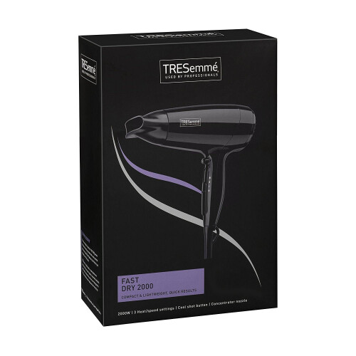TRESemmé TRESemmé 9142TU Στεγνωτήρας μαλλιών Fast Dry Ελαφρύς συμπαγής στεγνωτήρας μαλλιών 2000W 1
