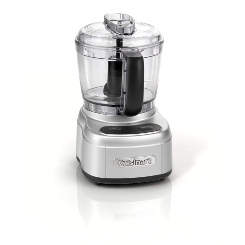 Cuisinart Cuisinart EC4HU Mini Food Processor 900ml, Stainless Steel, Compact Dual-Direction Blade - Code ECH4U 1