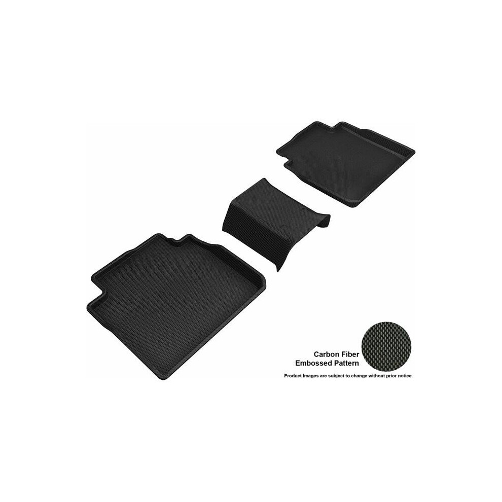 3D Maxpider L1ty24521509 Toyota Avalon Gasoline F2 Floor Liner For 2019 Kagu R2, - 3 Piece Black 190204043900