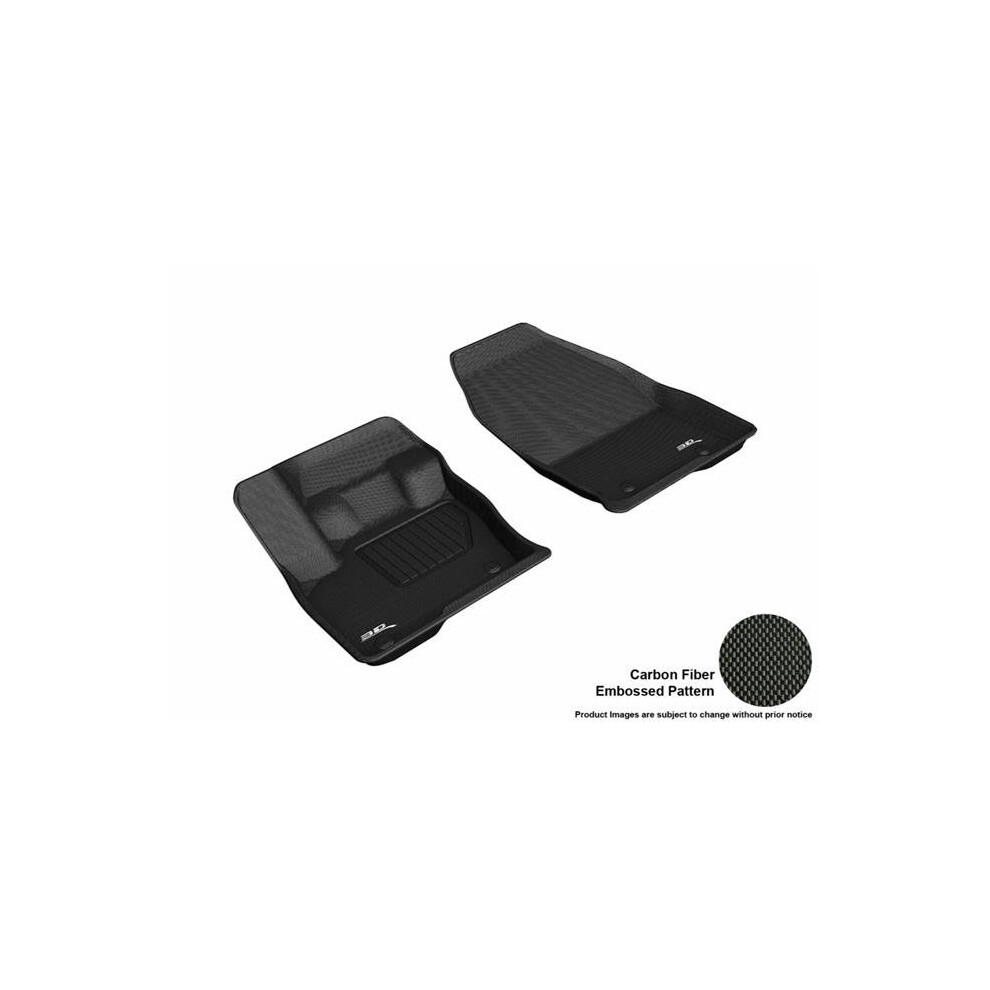 3D Maxpider L1lc00811509 Lincoln Nautilus F1 Floor Liner For 2019 & Mkx 2016-2018 Kagu R1 - Black 190204040909